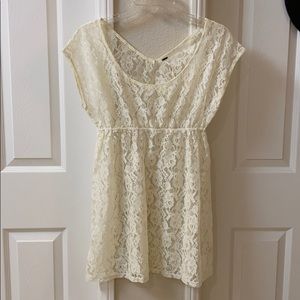 Free People Lace Top